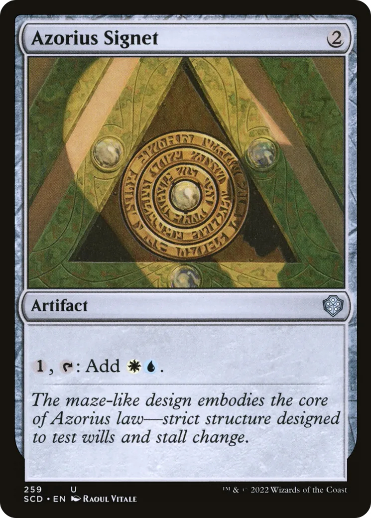 Cachet d'Azorius — Starter Commander Decks — Magic: The Gathering