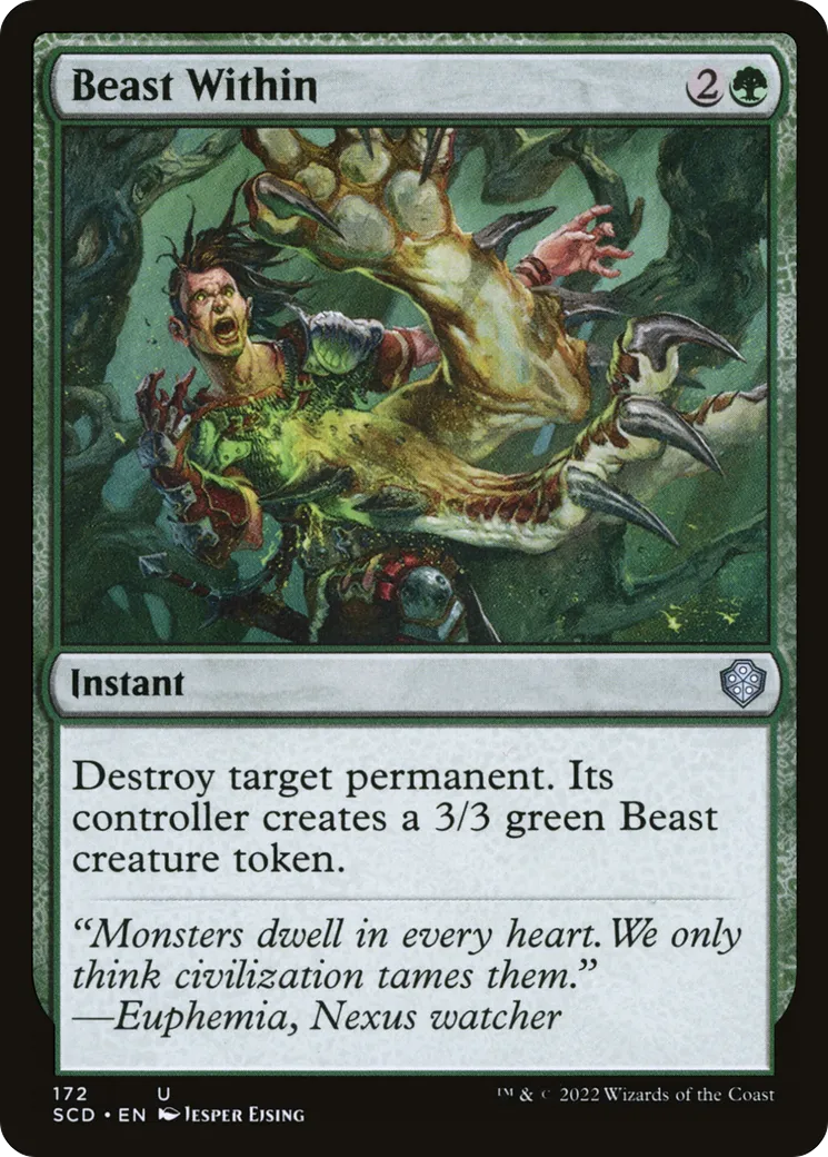 Beast Within — Starter Commander Decks — Magic: The Gathering
