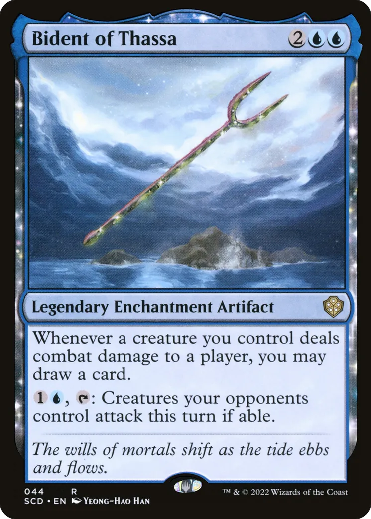 Bident of Thassa — Starter Commander Decks — Magic: The Gathering