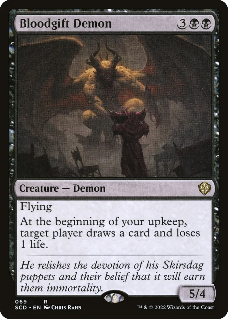 Bloodgift Demon — Starter Commander Decks — Magic: The Gathering