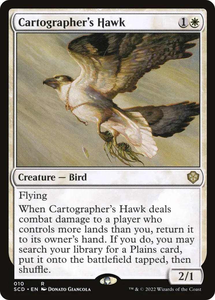 Cartographer's Hawk — Starter Commander Decks — Magic: The Gathering
