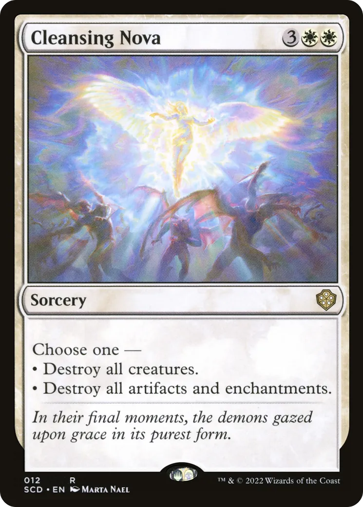 Cleansing Nova — Starter Commander Decks — Magic: The Gathering