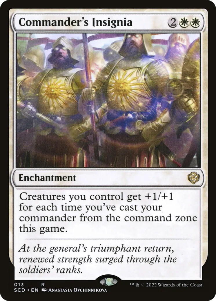 Commander's Insignia — Starter Commander Decks — Magic: The Gathering