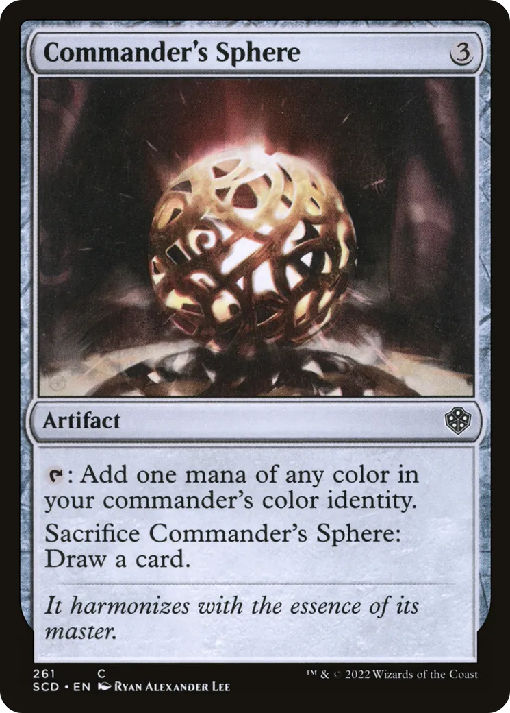 Sphère du commandant — Starter Commander Decks — Magic: The Gathering