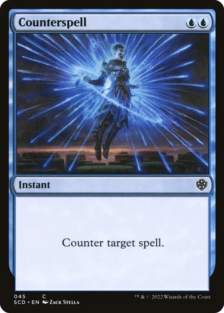 Counterspell — Starter Commander Decks — Magic: The Gathering