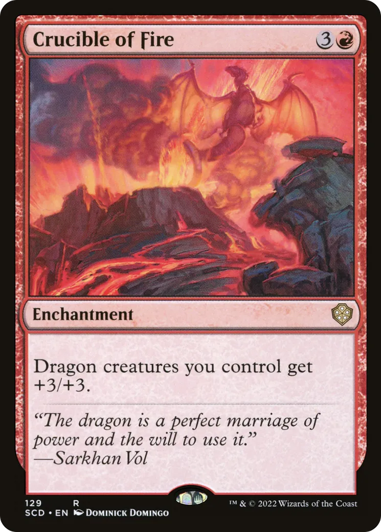 Crucible of Fire — Starter Commander Decks — Magic: The Gathering