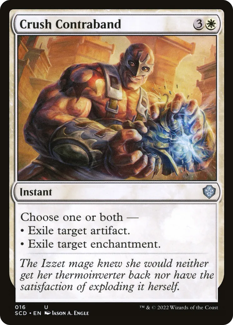 Crush Contraband — Starter Commander Decks — Magic: The Gathering