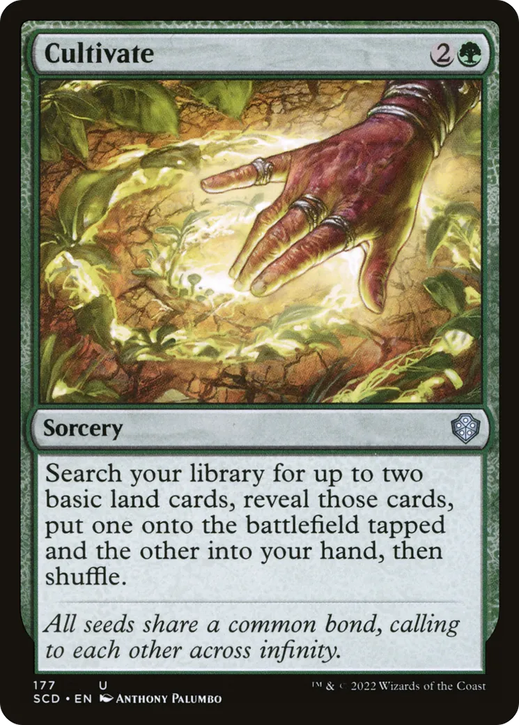 Cultivate — Starter Commander Decks — Magic: The Gathering