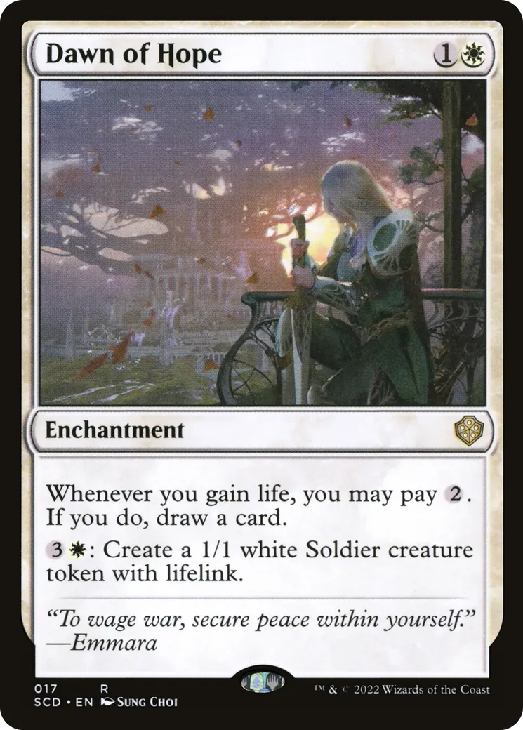 Aube de l'espoir — Starter Commander Decks — Magic: The Gathering