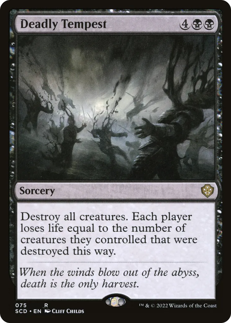 Deadly Tempest — Starter Commander Decks — Magic: The Gathering