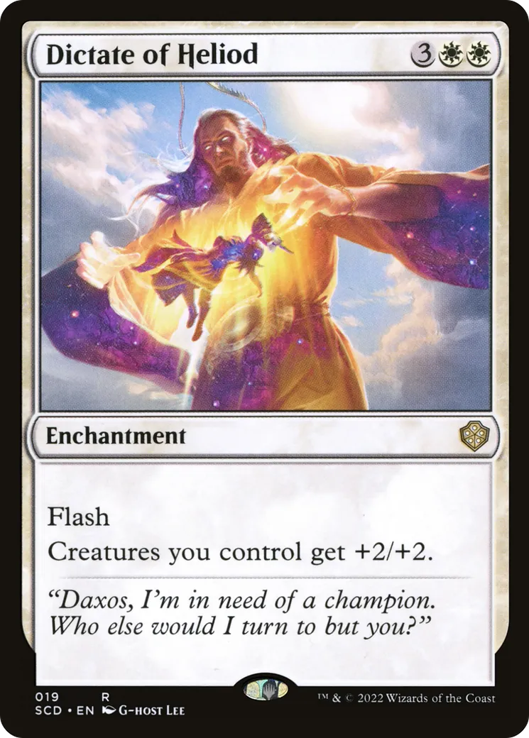Dictate of Heliod — Starter Commander Decks — Magic: The Gathering