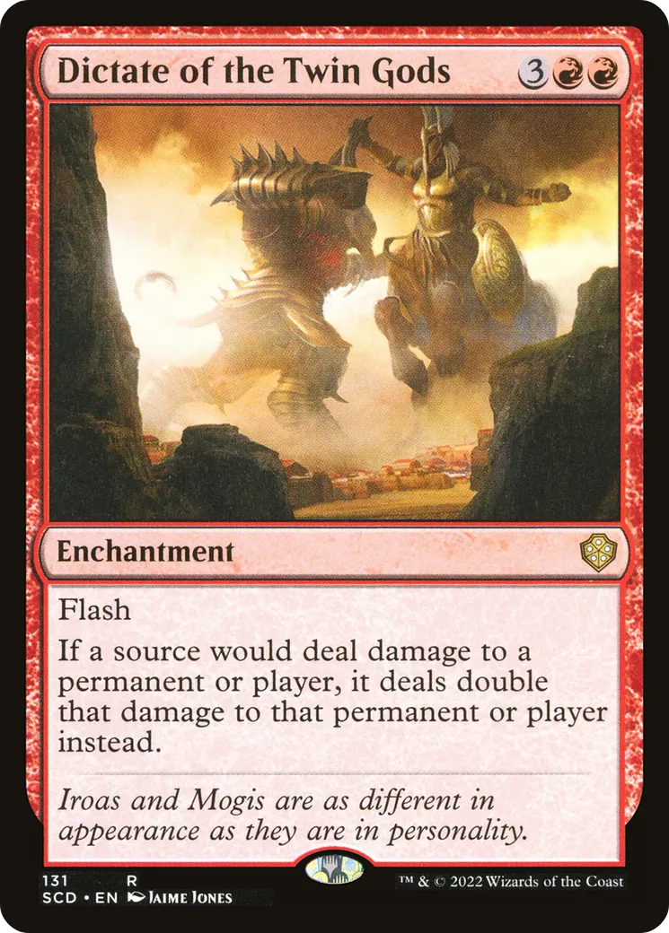 Dictate of the Twin Gods — Starter Commander Decks — Magic: The Gathering