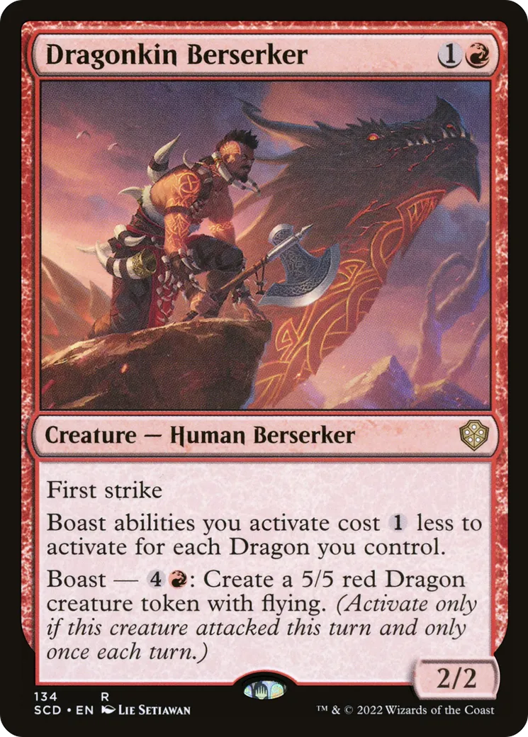 Dragonkin Berserker — Starter Commander Decks — Magic: The Gathering