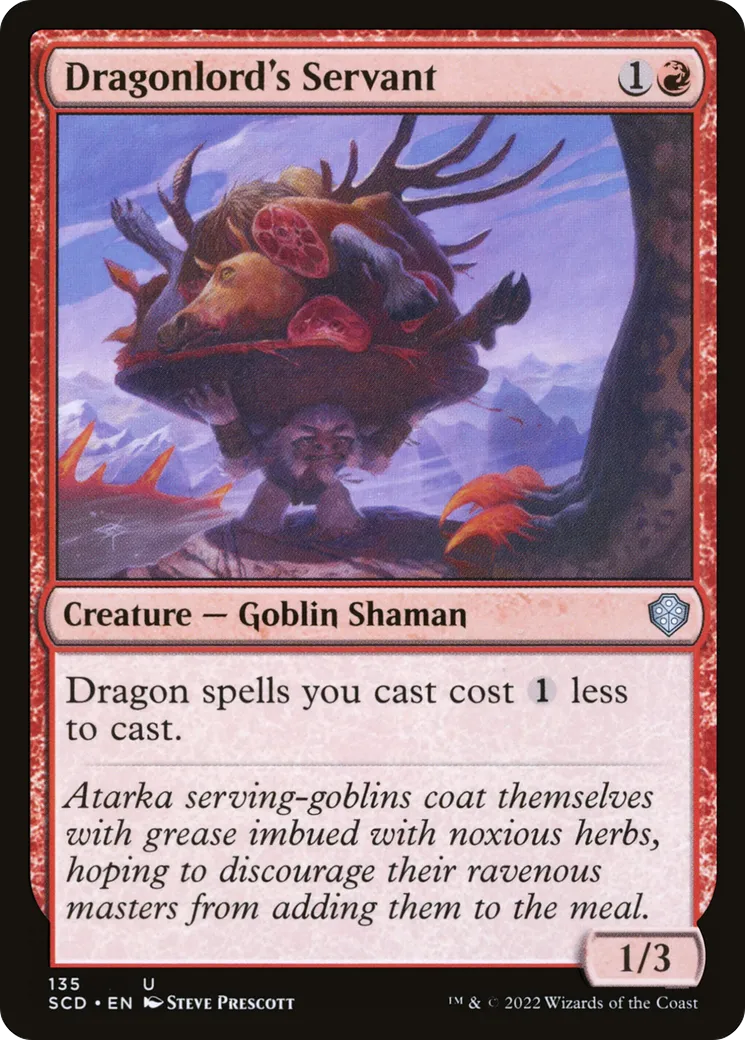Dragonlord's Servant — Starter Commander Decks — Magic: The Gathering