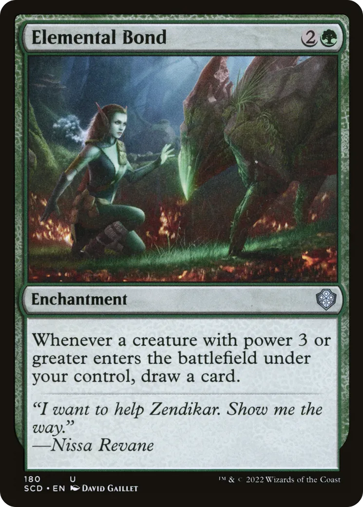 Elemental Bond — Starter Commander Decks — Magic: The Gathering