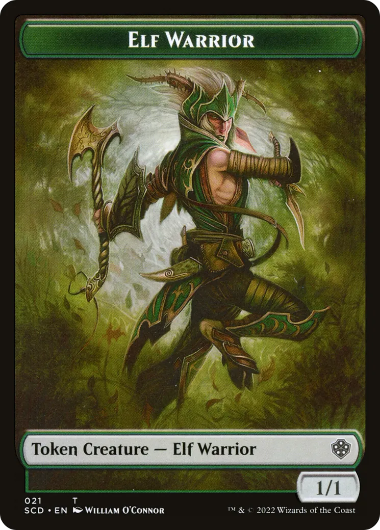 Elf Warrior — Starter Commander Decks — Magic: The Gathering