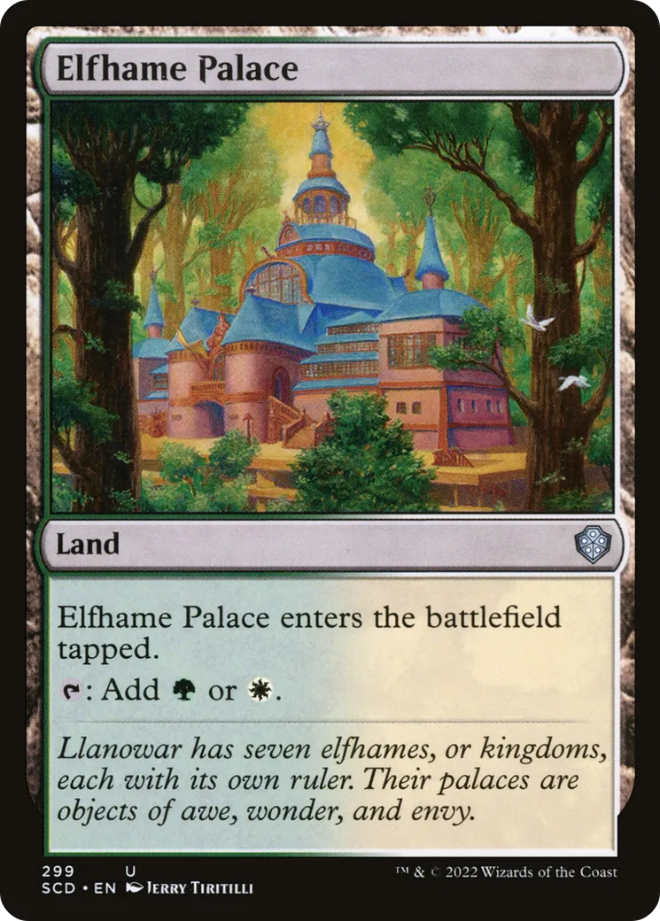 Palais terrelfe — Starter Commander Decks — Magic: The Gathering