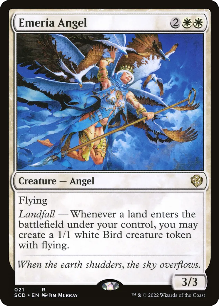 Emeria Angel — Starter Commander Decks — Magic: The Gathering