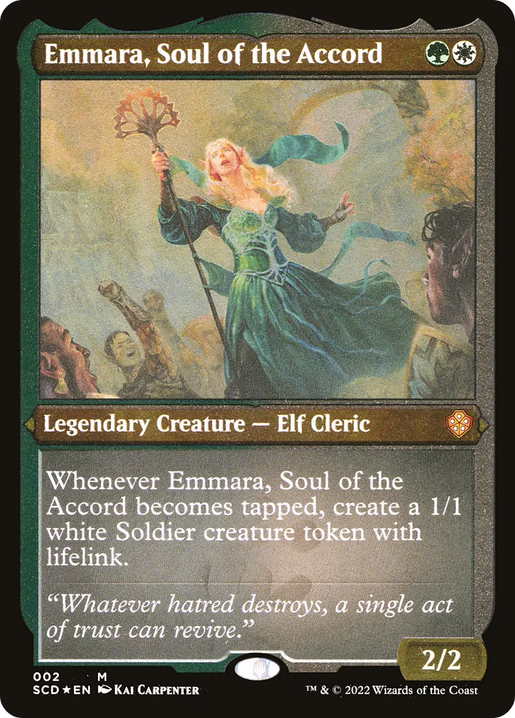 Emmara, Soul of the Accord — Starter Commander Decks — Magic: The Gathering