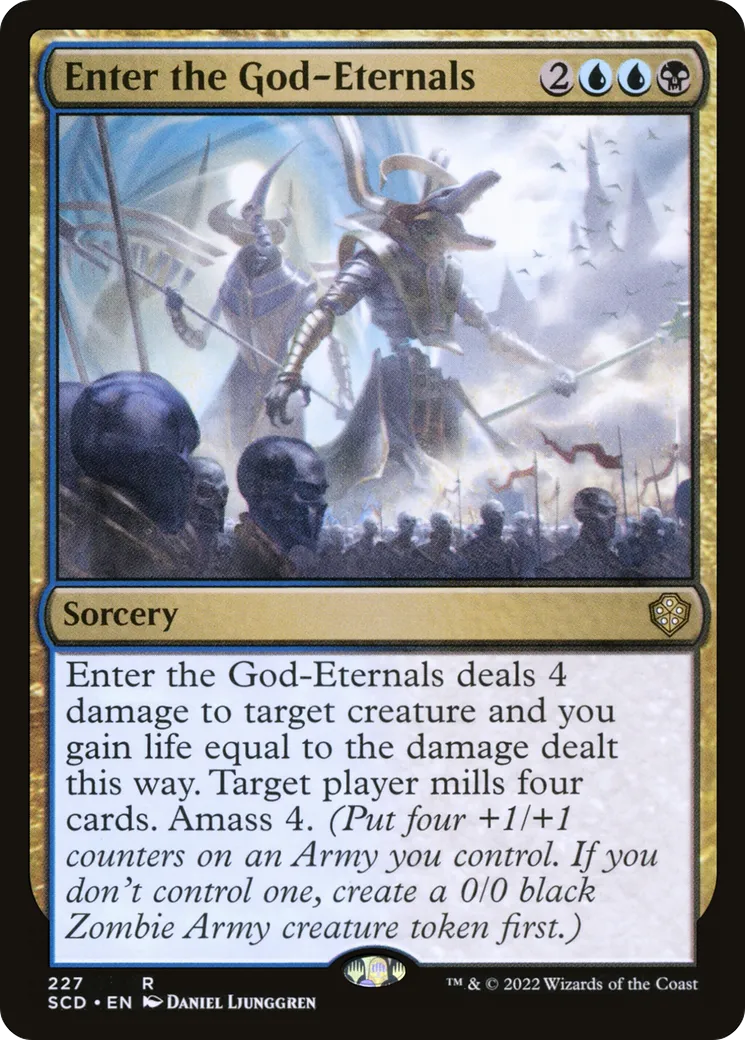 Enter the God-Eternals — Starter Commander Decks — Magic: The Gathering