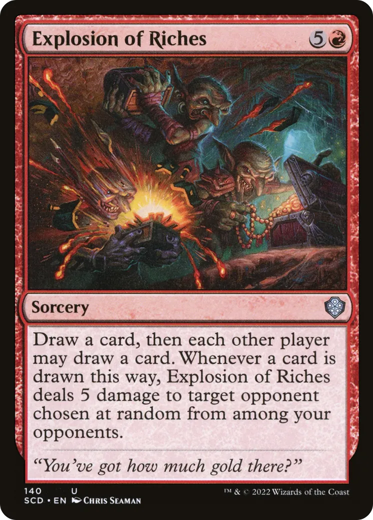Explosion of Riches — Starter Commander Decks — Magic: The Gathering