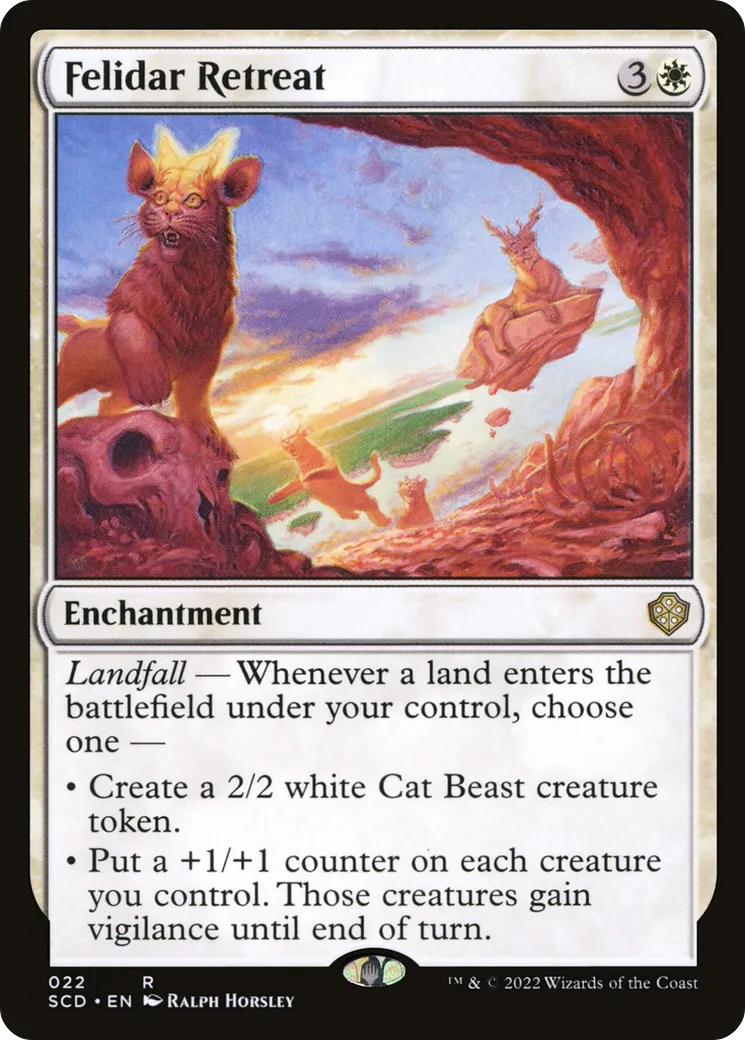 Felidar Retreat — Starter Commander Decks — Magic: The Gathering