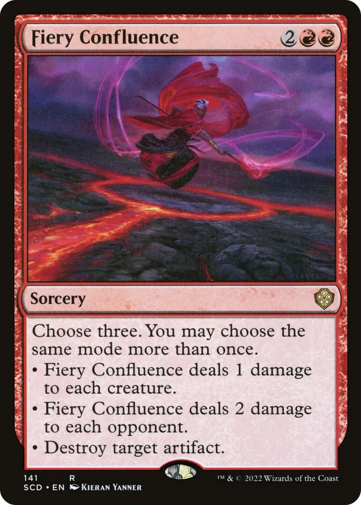 Fiery Confluence — Starter Commander Decks — Magic: The Gathering
