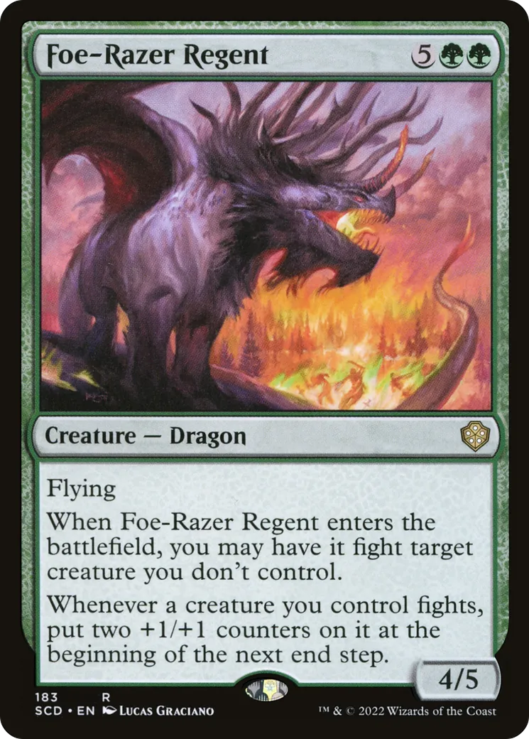 Foe-Razer Regent — Starter Commander Decks — Magic: The Gathering