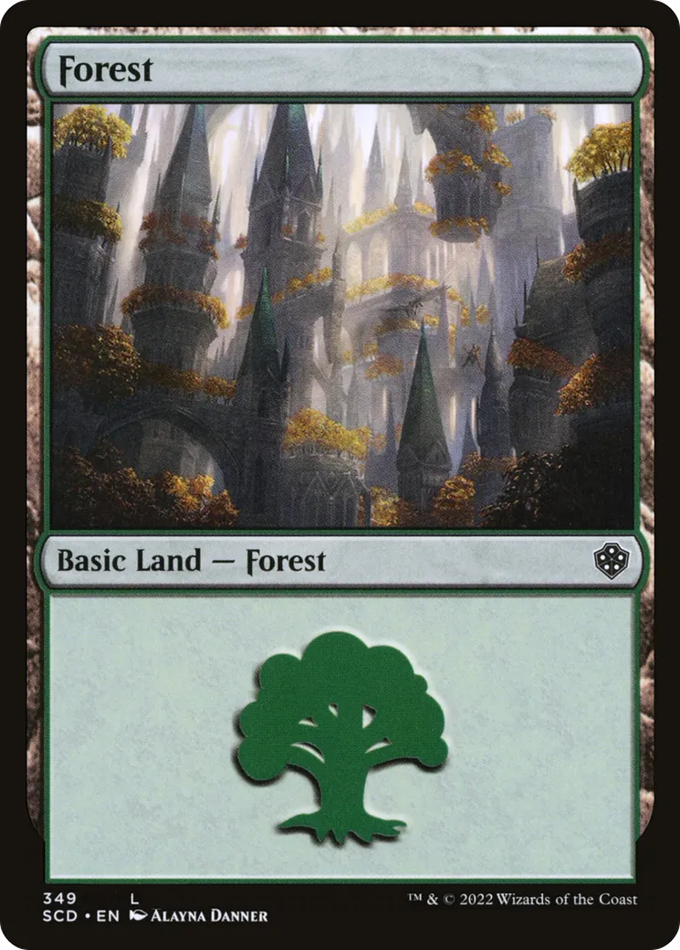Forest — Starter Commander Decks — Magic: The Gathering