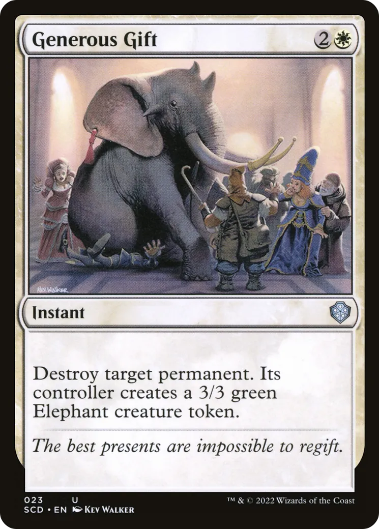 Generous Gift — Starter Commander Decks — Magic: The Gathering