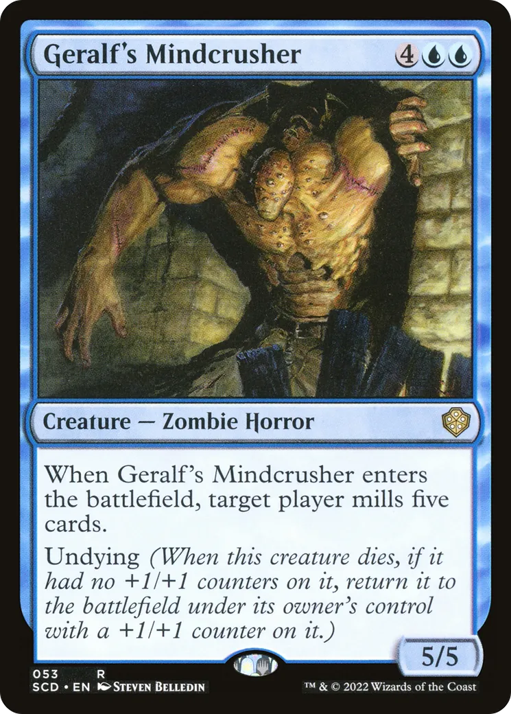 Écrabouilleur d'esprit de Geralf — Starter Commander Decks — Magic: The Gathering