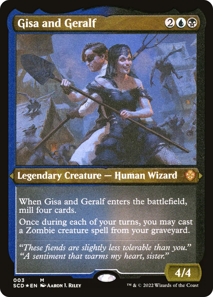 Gisa et Geralf — Starter Commander Decks — Magic: The Gathering