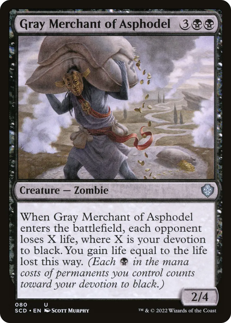 Gray Merchant of Asphodel — Starter Commander Decks — Magic: The Gathering