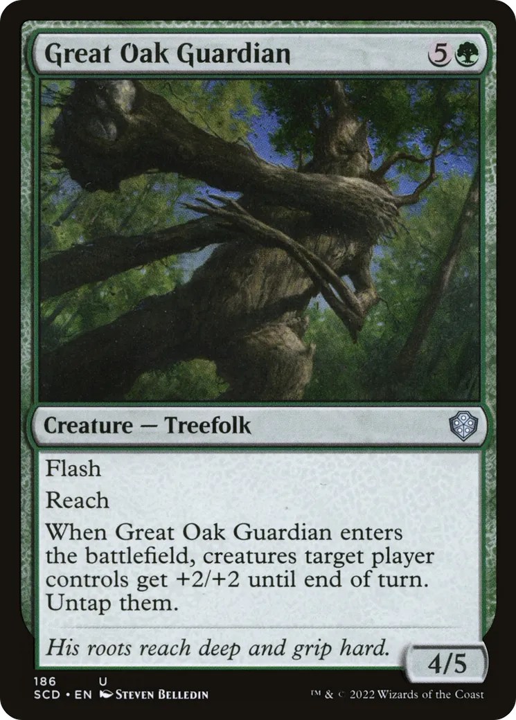 Vigile grand chêne — Starter Commander Decks — Magic: The Gathering