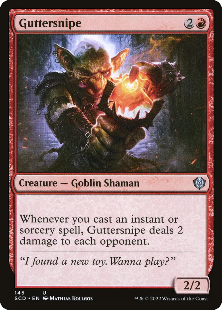Guttersnipe — Starter Commander Decks — Magic: The Gathering