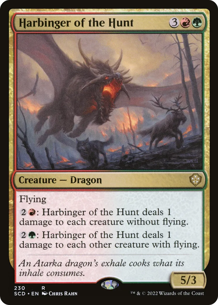 Harbinger of the Hunt — Starter Commander Decks — Magic: The Gathering