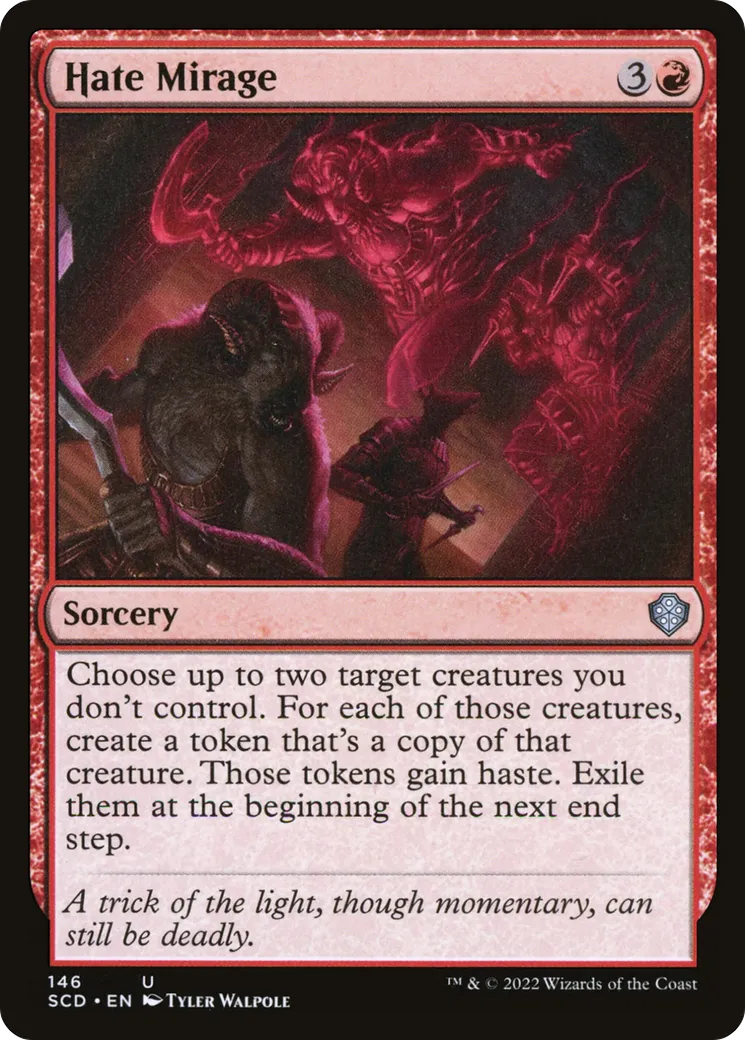Mirage de haine — Starter Commander Decks — Magic: The Gathering