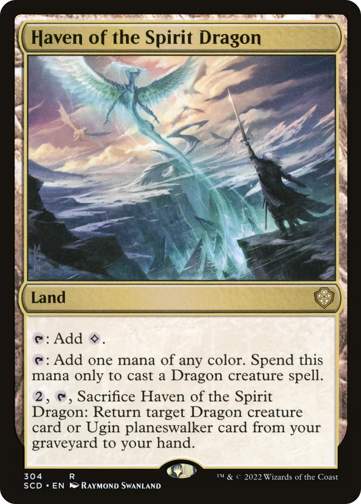 Havre du dragon-esprit — Starter Commander Decks — Magic: The Gathering