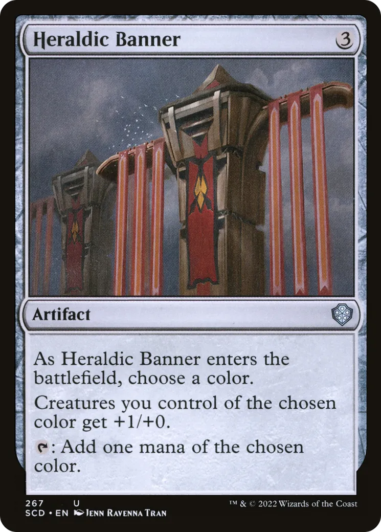 Bannière héraldique — Starter Commander Decks — Magic: The Gathering