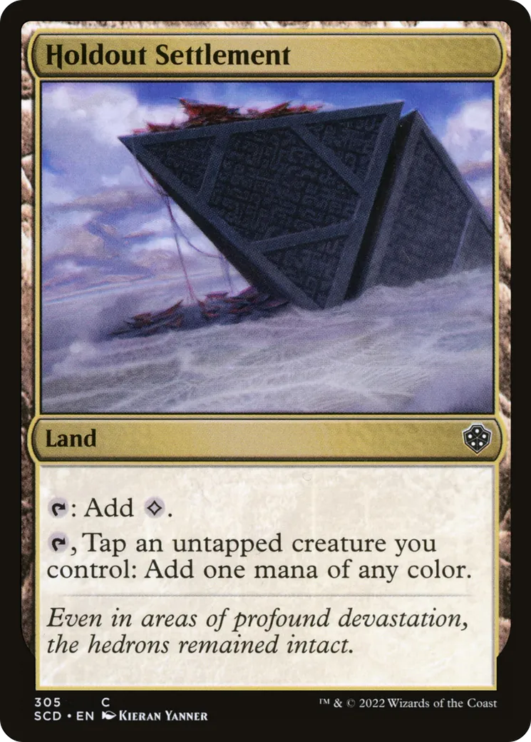 Holdout Settlement — Starter Commander Decks — Magic: The Gathering