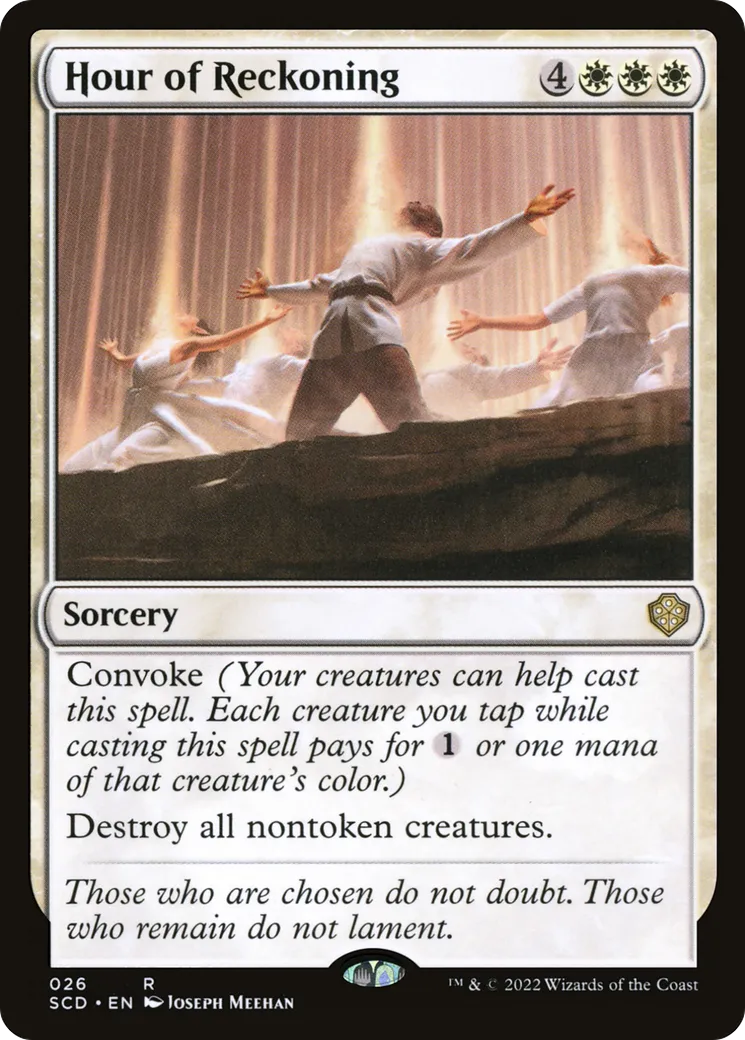 Hour of Reckoning — Starter Commander Decks — Magic: The Gathering