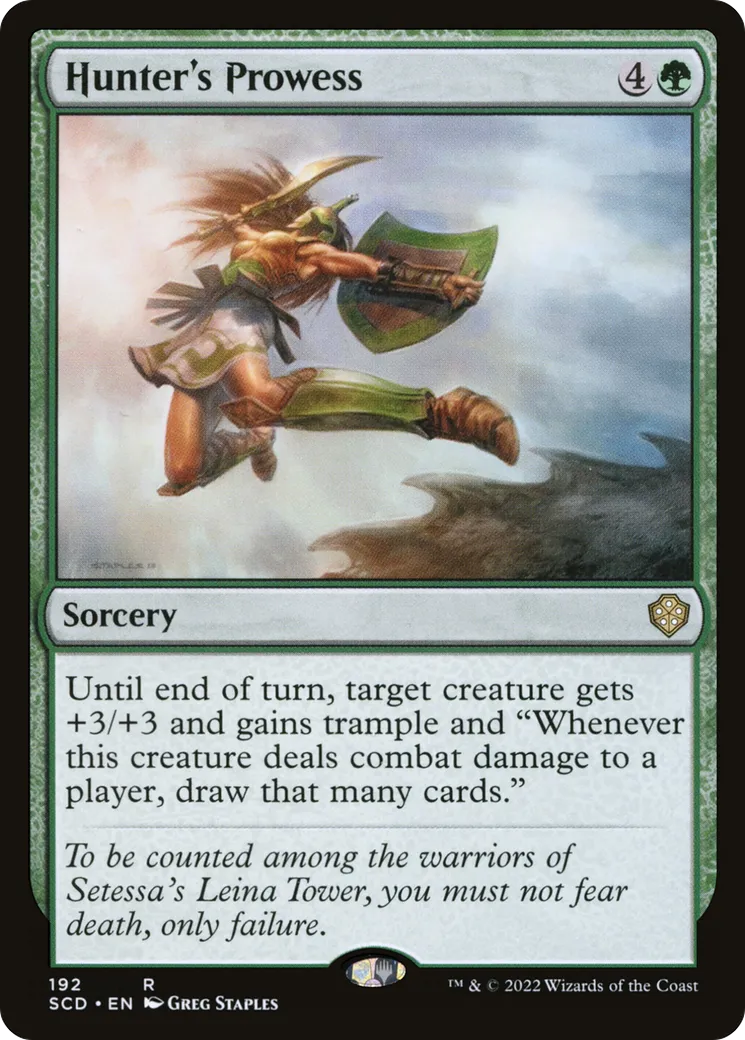 Hunter's Prowess — Starter Commander Decks — Magic: The Gathering