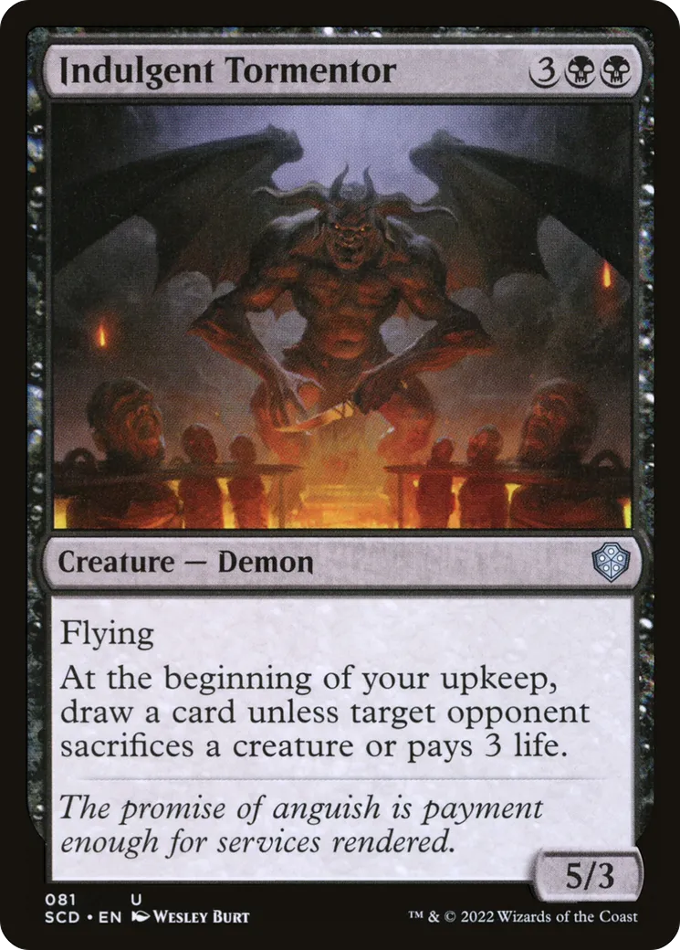 Indulgent Tormentor — Starter Commander Decks — Magic: The Gathering