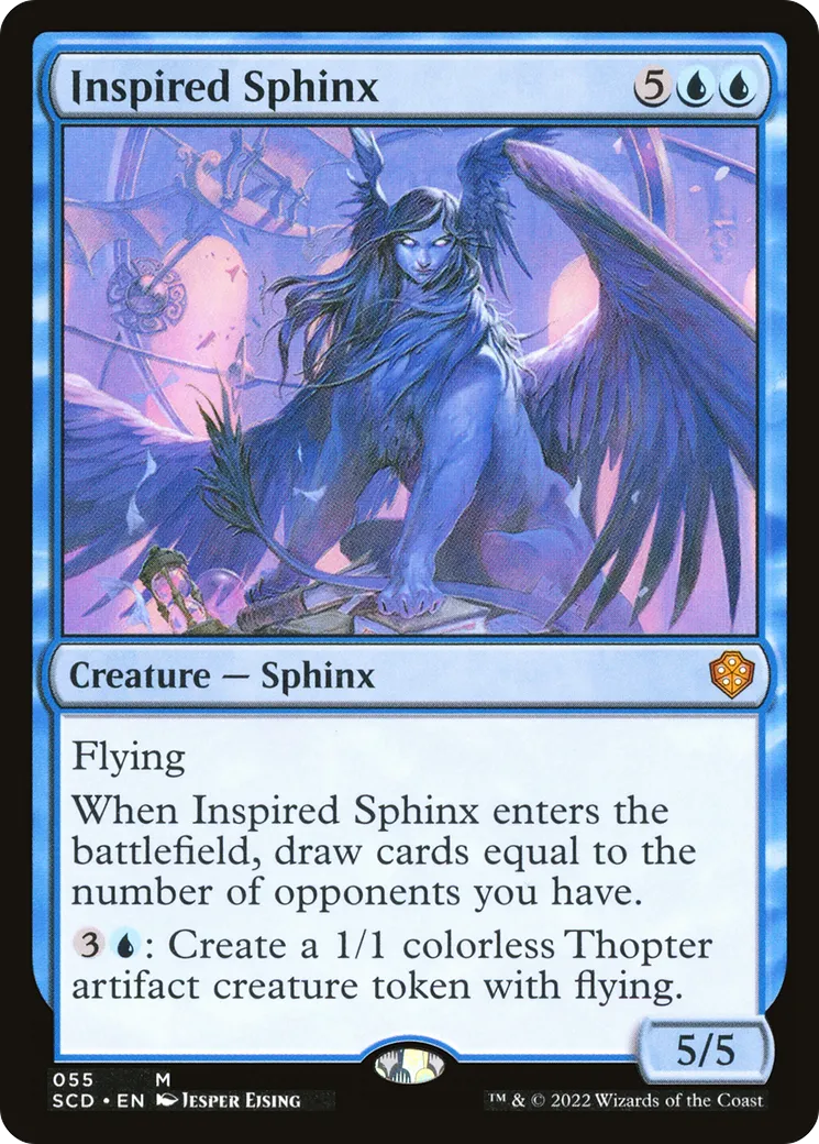 Inspired Sphinx — Starter Commander Decks — Magic: The Gathering