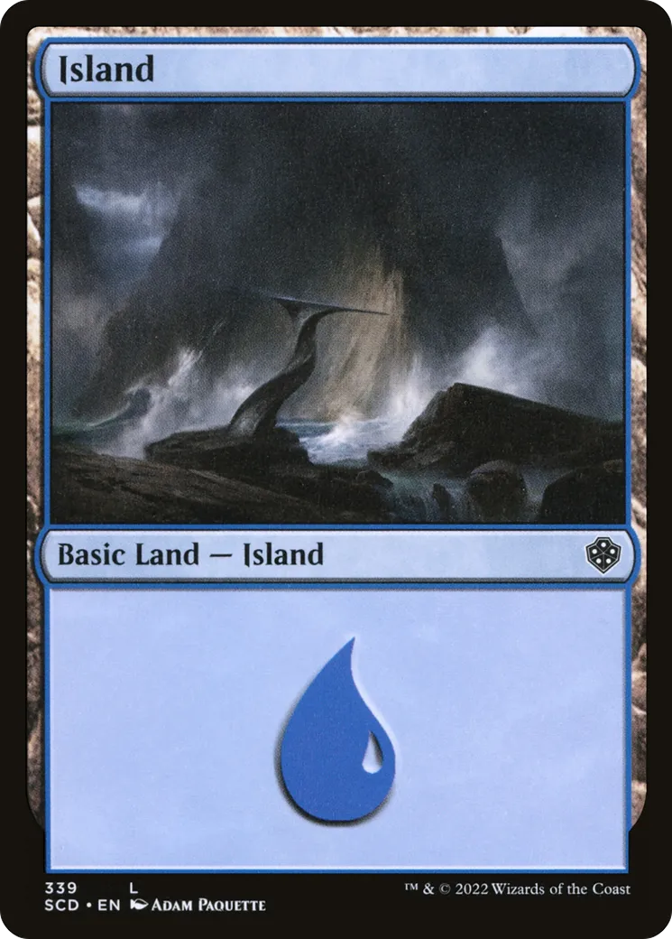 Island — Starter Commander Decks — Magic: The Gathering