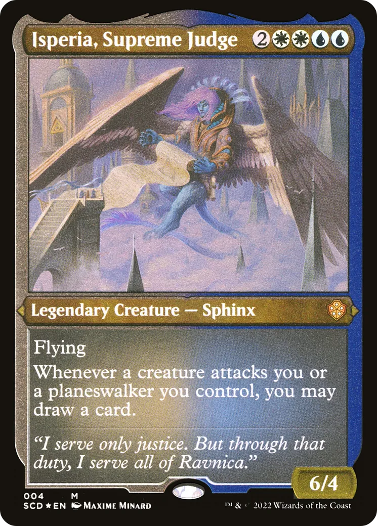 Isperia, Supreme Judge — Starter Commander Decks — Magic: The Gathering