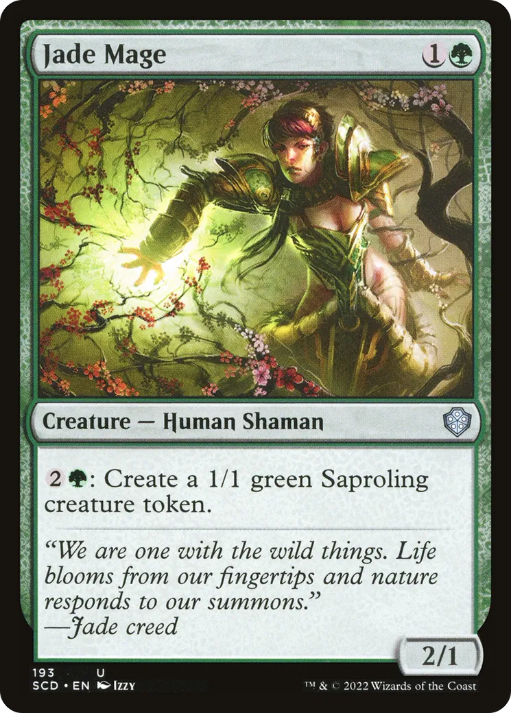 Mage du jade — Starter Commander Decks — Magic: The Gathering