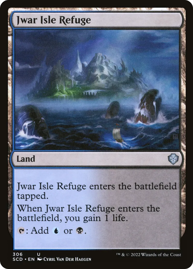 Refuge de l'île de Jwar — Starter Commander Decks — Magic: The Gathering