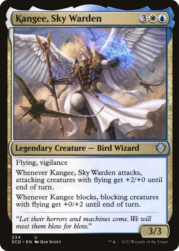 Kangee, garde céleste — Starter Commander Decks — Magic: The Gathering