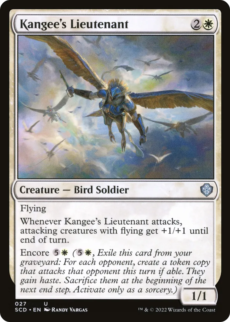 Kangee's Lieutenant — Starter Commander Decks — Magic: The Gathering